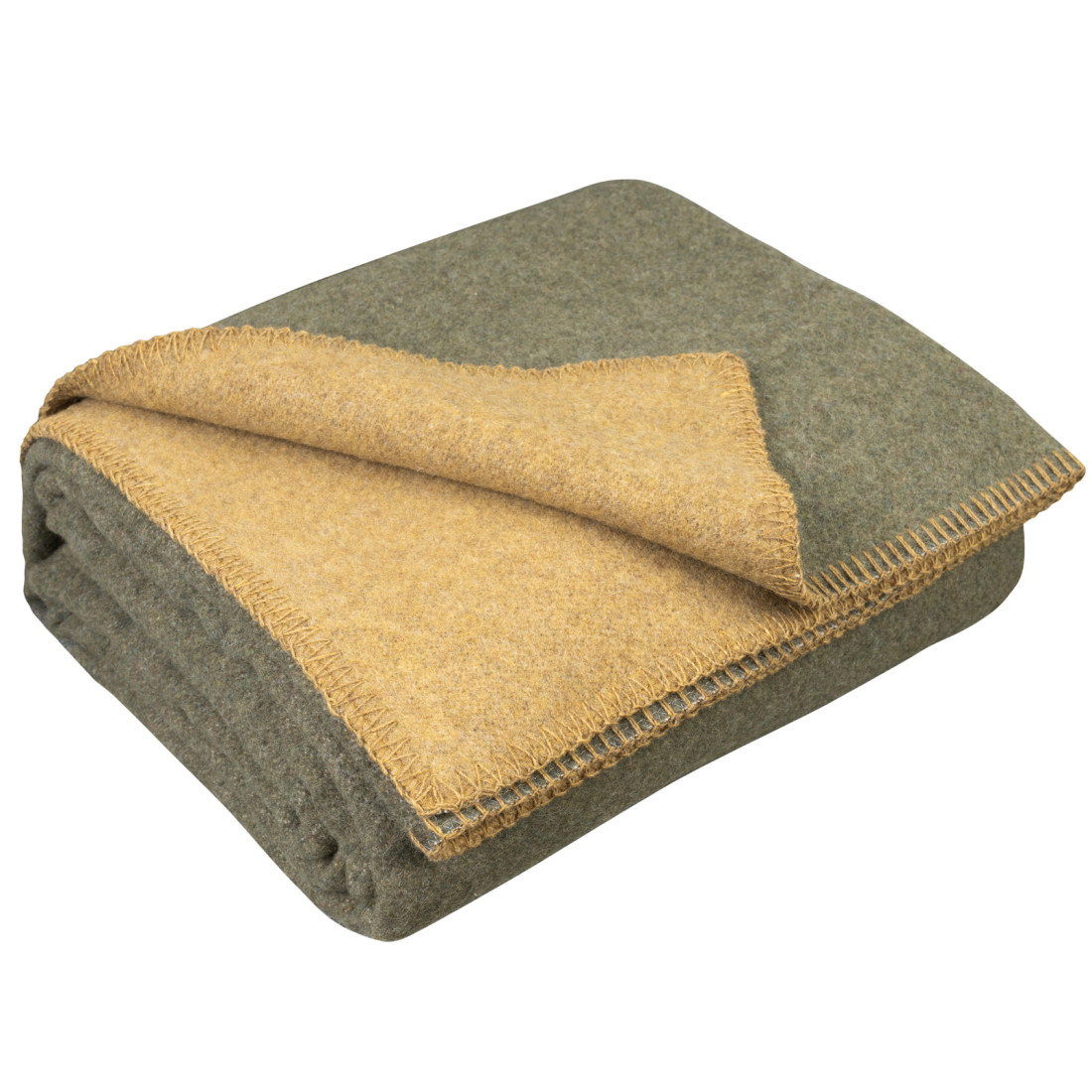 Plaid van 100% schapenwol
