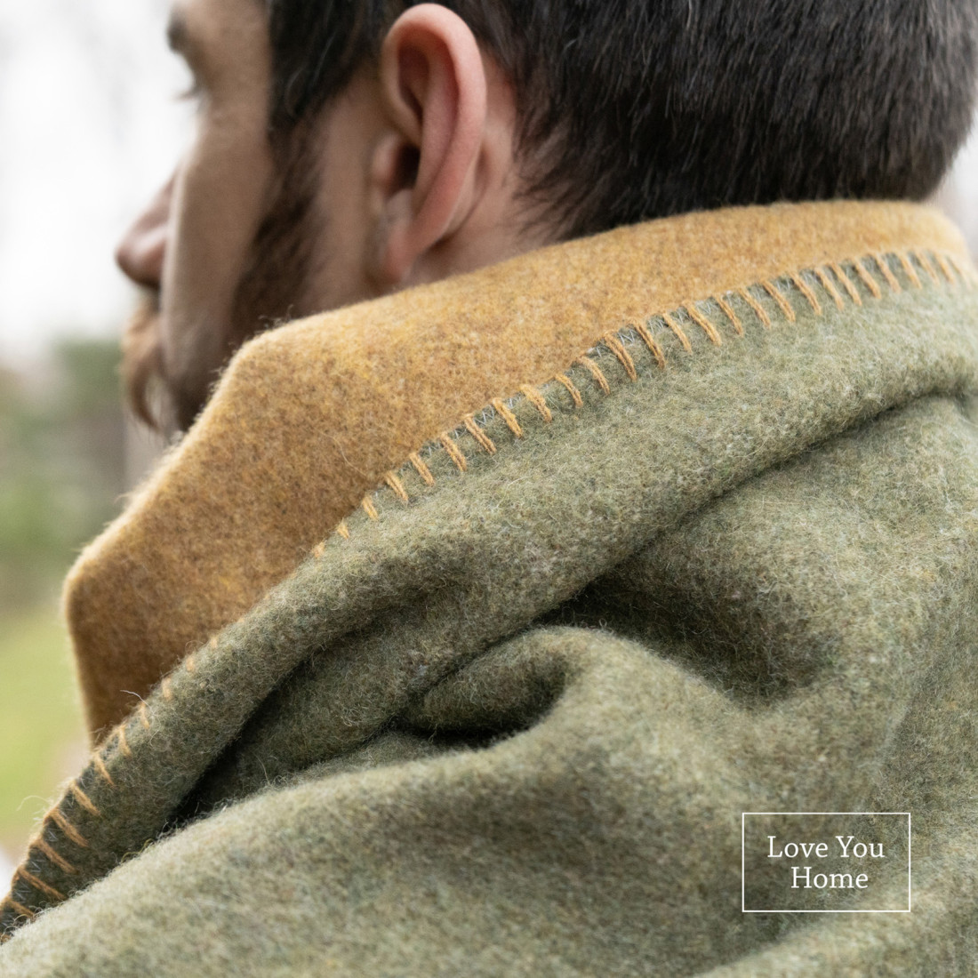 Plaid van 100% schapenwol · 3