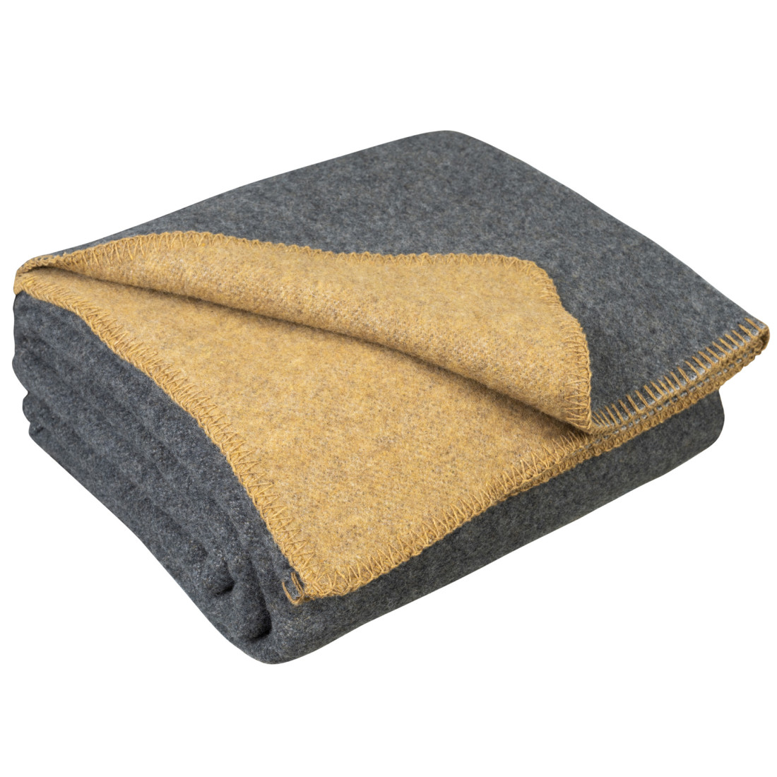 Plaid van 100% schapenwol
