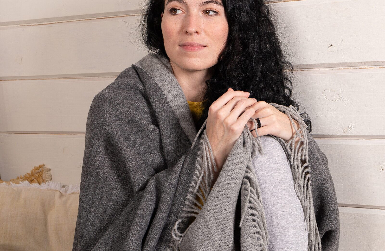 Wollen plaid of fleece? Wol, katoen, fleece en dons vergeleken