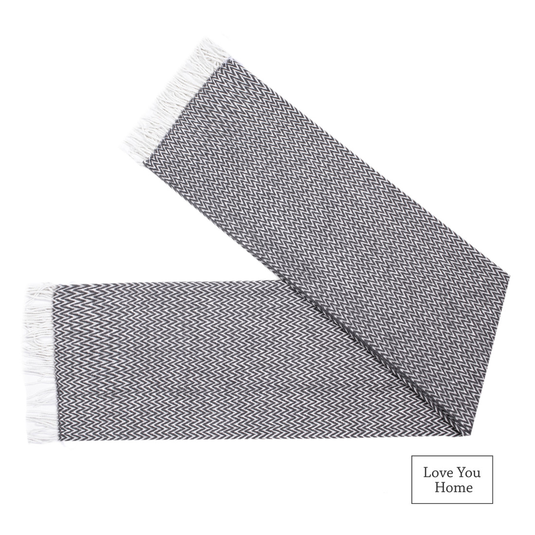 Katoenmix plaid met hoekchevron · 5