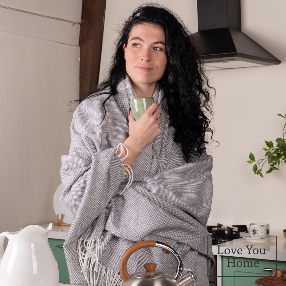 Katoenmix plaid met blokken en ruiten · 6