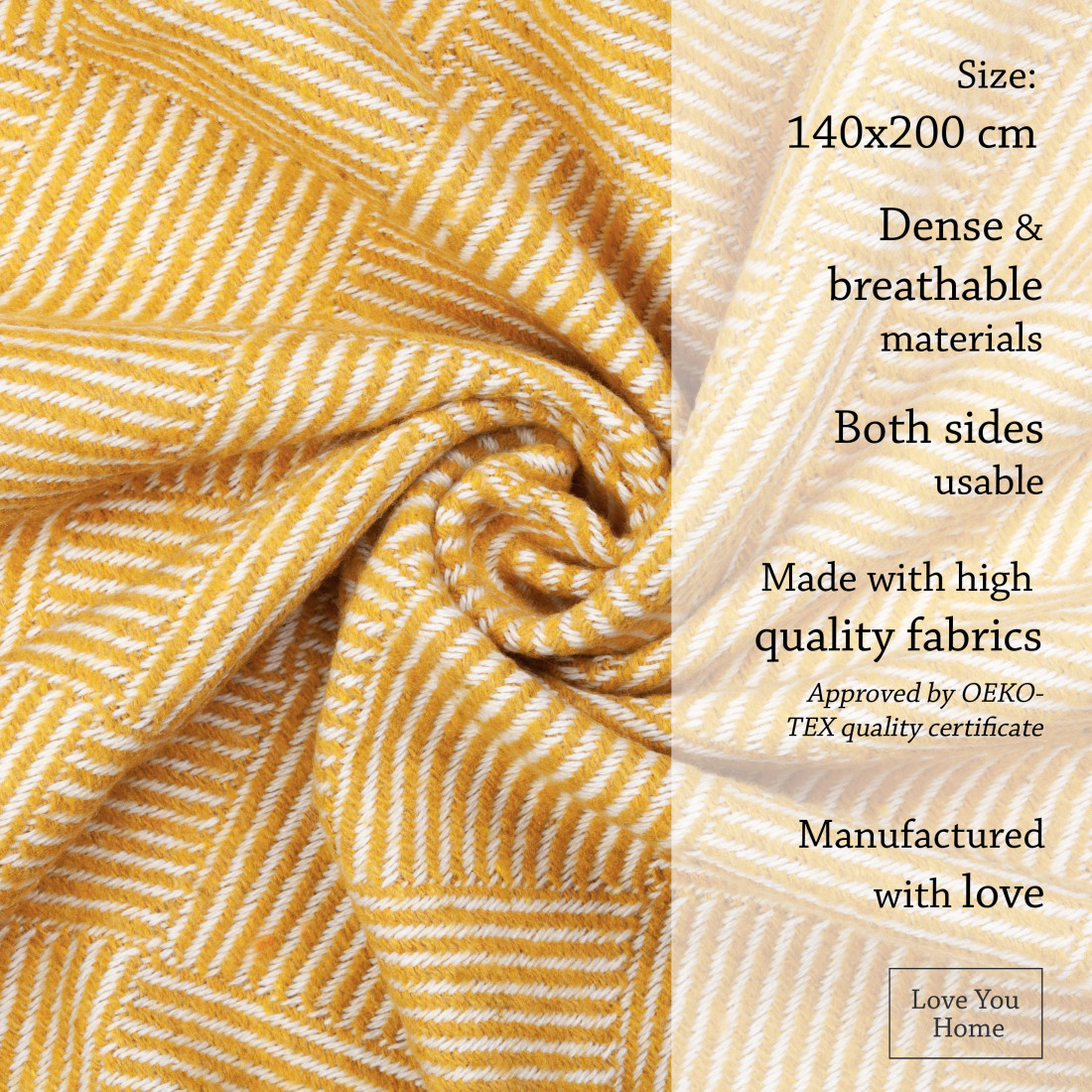 Katoenmix plaid met parallelle lijnen · 4