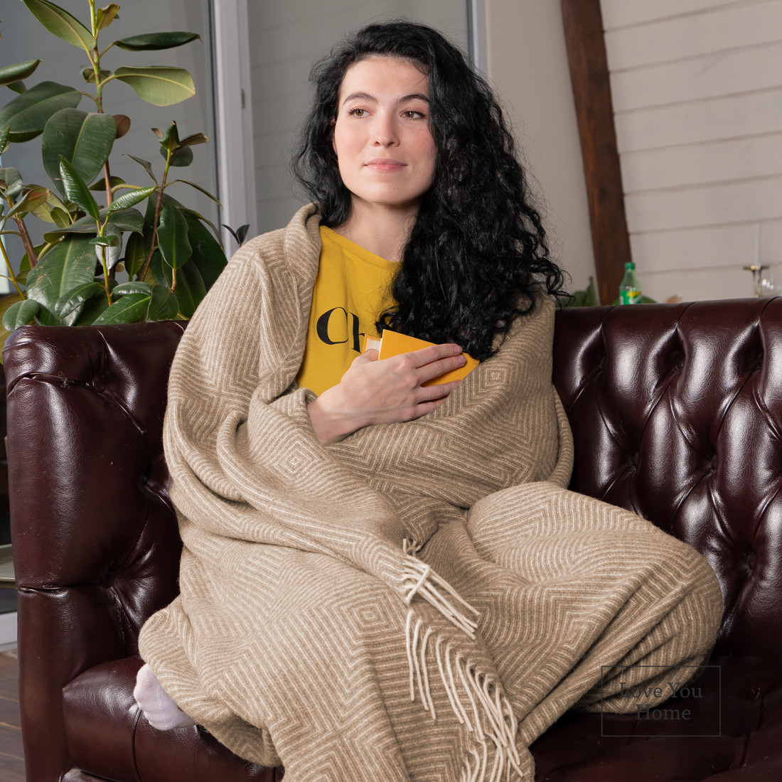Merino plaid met ruitenpatroon · 4