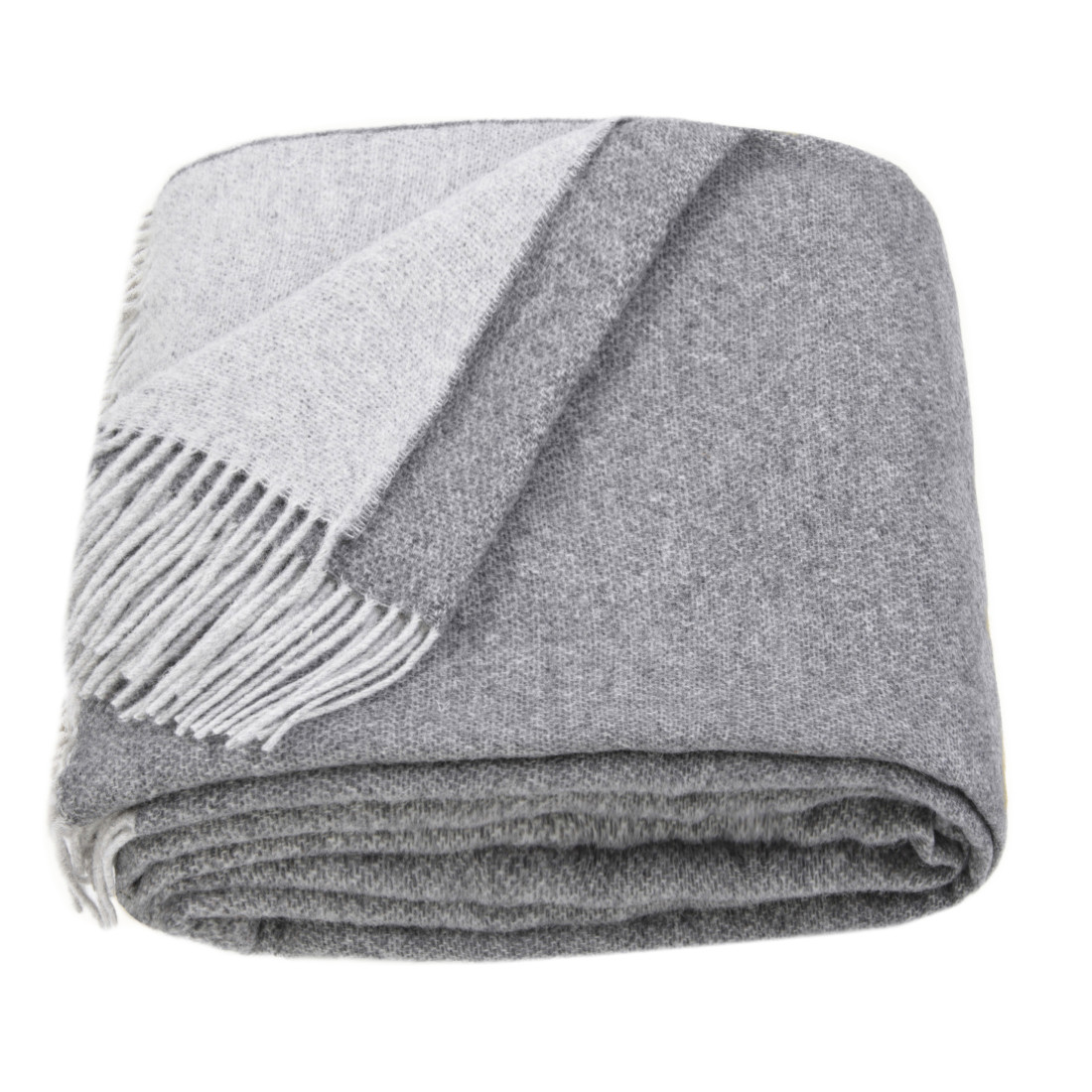 Dubbelzijdige merino plaid