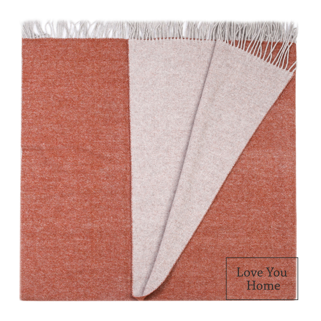Dubbelzijdige merino plaid · 5