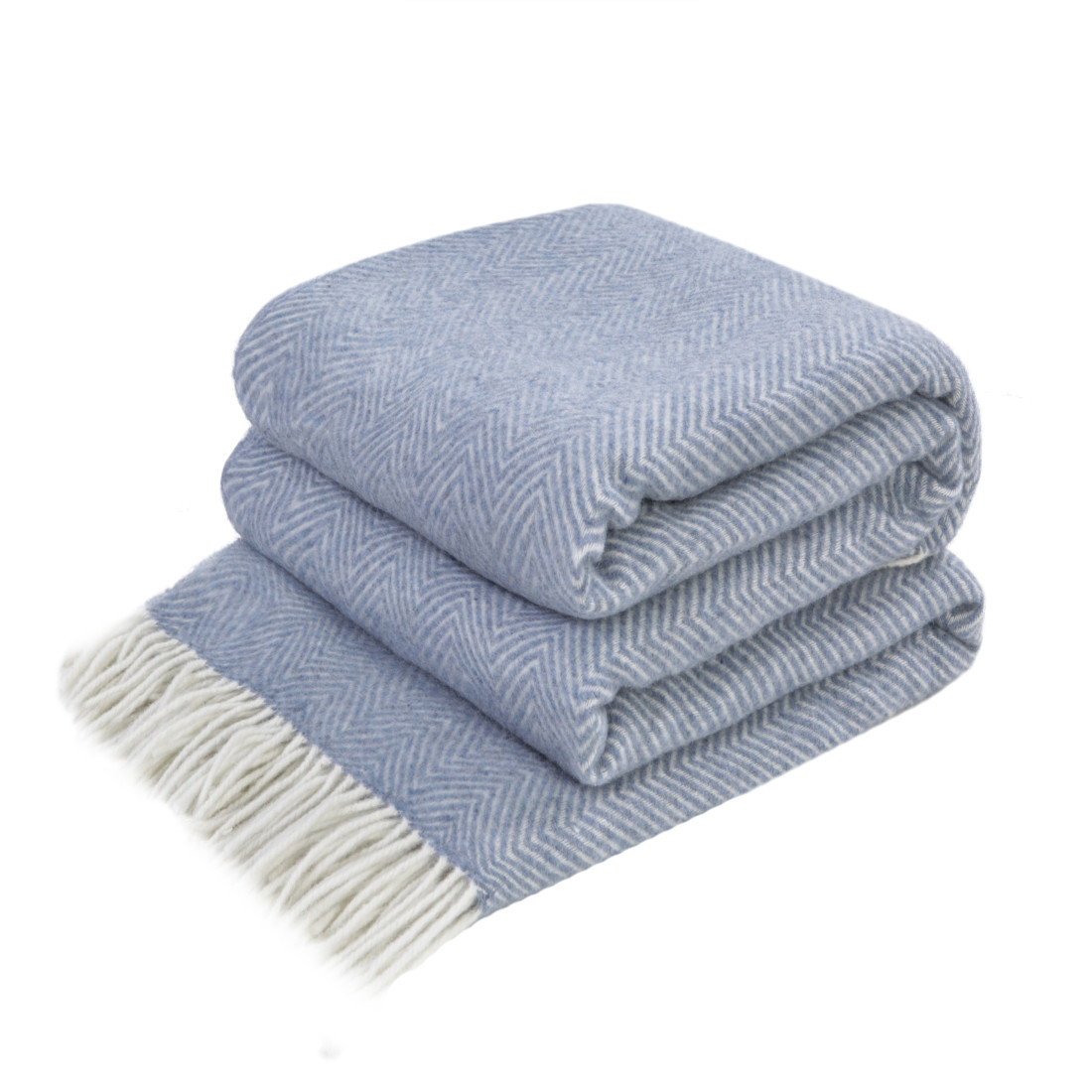 Merino plaid met hoekchevron