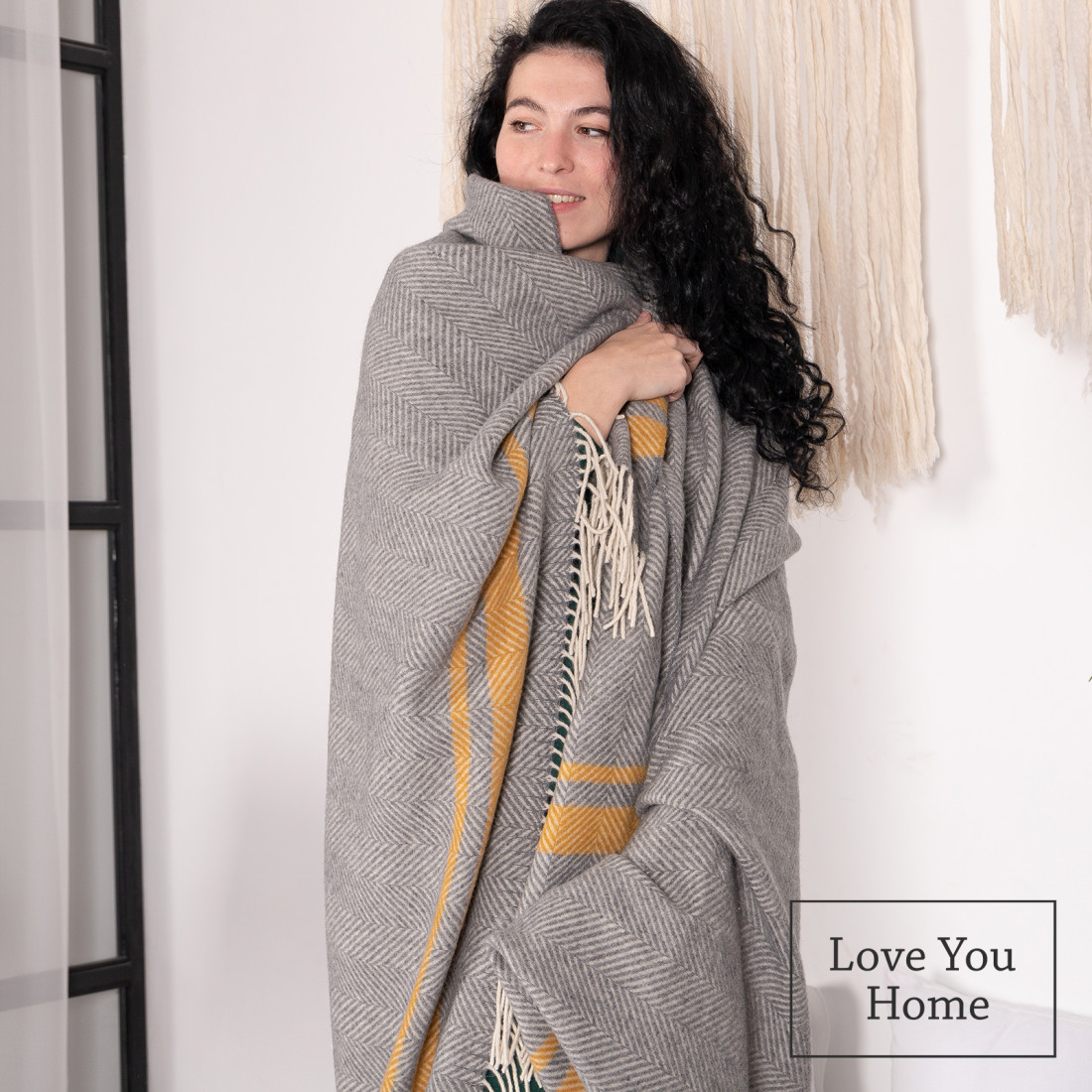 Merino plaid met strepen · 5