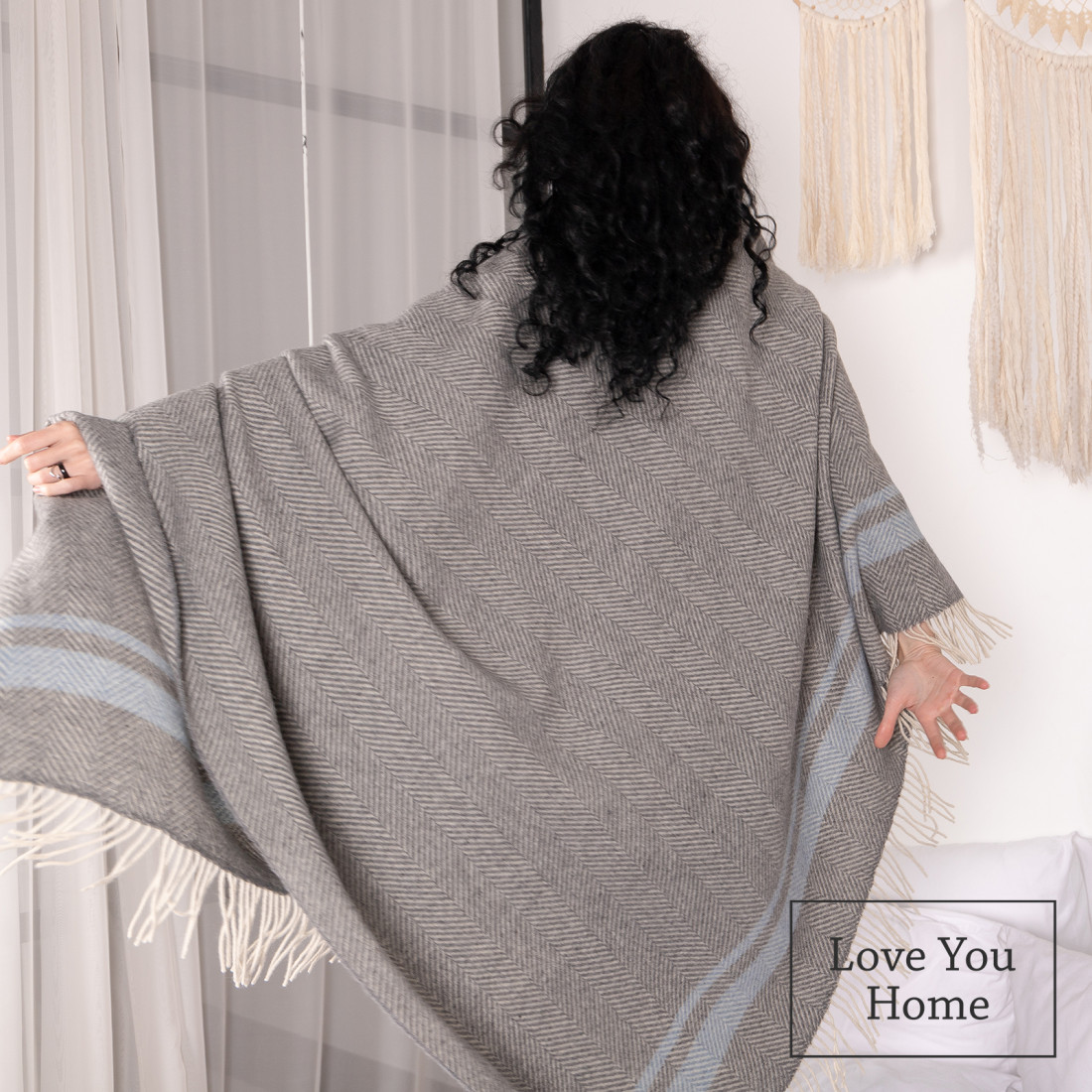Merino plaid met strepen · 5