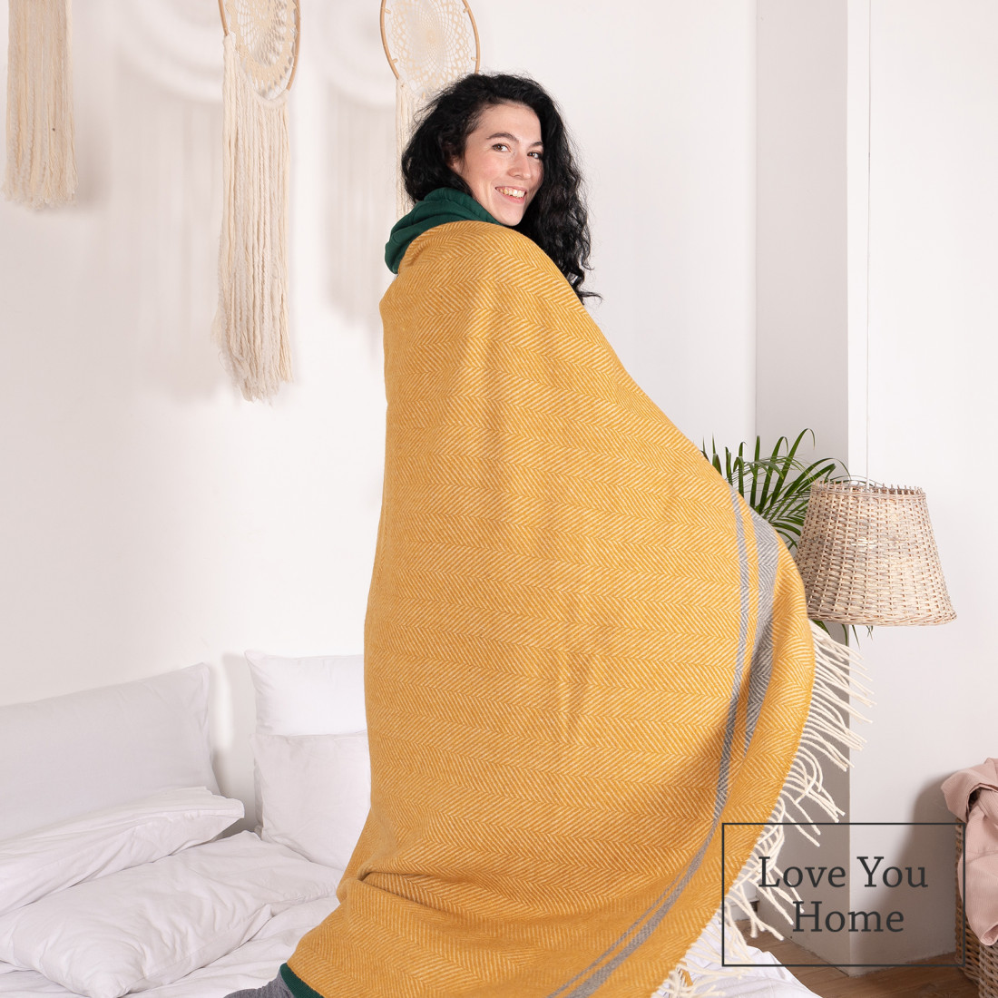 Merino plaid met strepen · 5